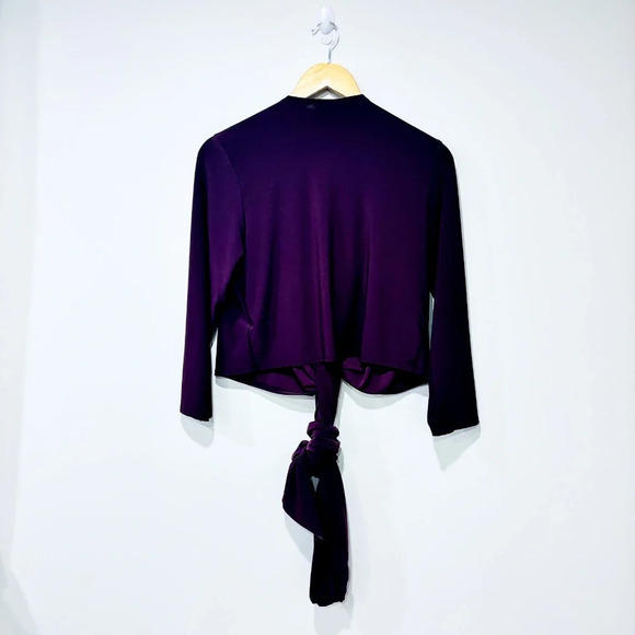 🌼NWOT 🌼 LAIT DE POULE Mauve wrap top - Picture 7 of 7